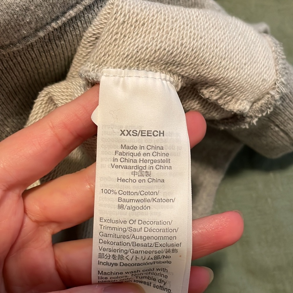 JCrew NYC Embroidered Chenille Sweatshirt - Picture 6 of 6